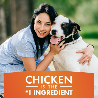 Chicken Jerky Dog Treats, Made with 100% Real Chicken Breast, 16 Ounces, Healthy, Easily Digestible, Long-Lasting, High Protein, Satisfies Dog'S Urge to Chew