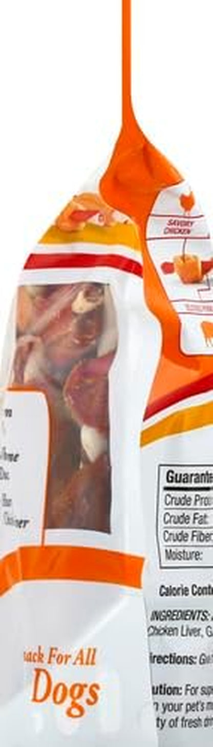 Good ‘N’ Fun Triple Flavor Kabobs Chews for All Dogs, 24 Ounces, Treat Your Dog to Chews Made from Beef Hide, Real Chicken, Pork Hide, Duck and Chicken Liver