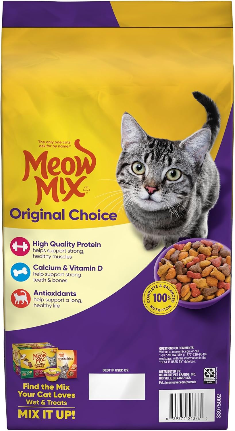 Original Choice Dry Cat Food, 6.3 Pound Bag