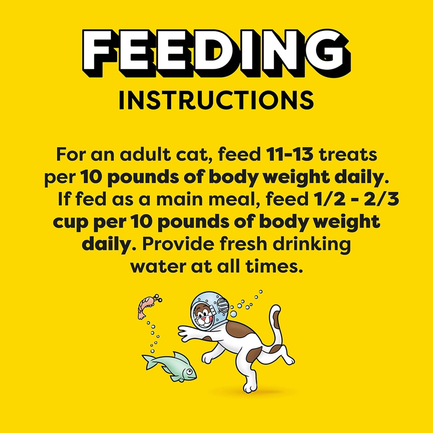 Classic Crunchy and Soft Cat Treats, Seafood Medley Flavor, 30 Oz. Tub