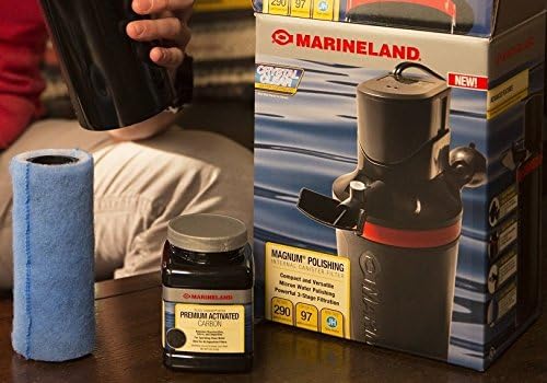 Magnum Polishing Internal Canister Filter, for Aquariums up to 97 Gallons, 10.5 in (ML90770)