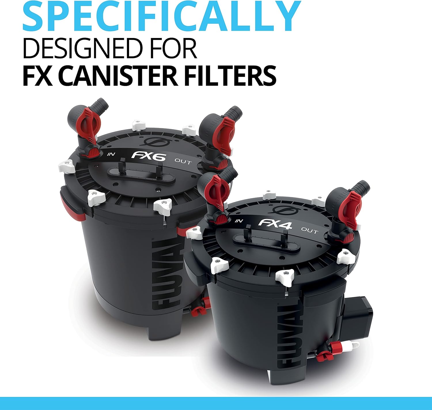 FX4/FX5/FX6 Bio-Foam, Replacement Aquarium Filter Media, 2-Pack, A239