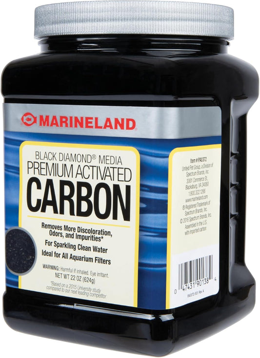 Black Diamond Premium Activated Carbon 22 Ounces, Filter Media for Aquariums