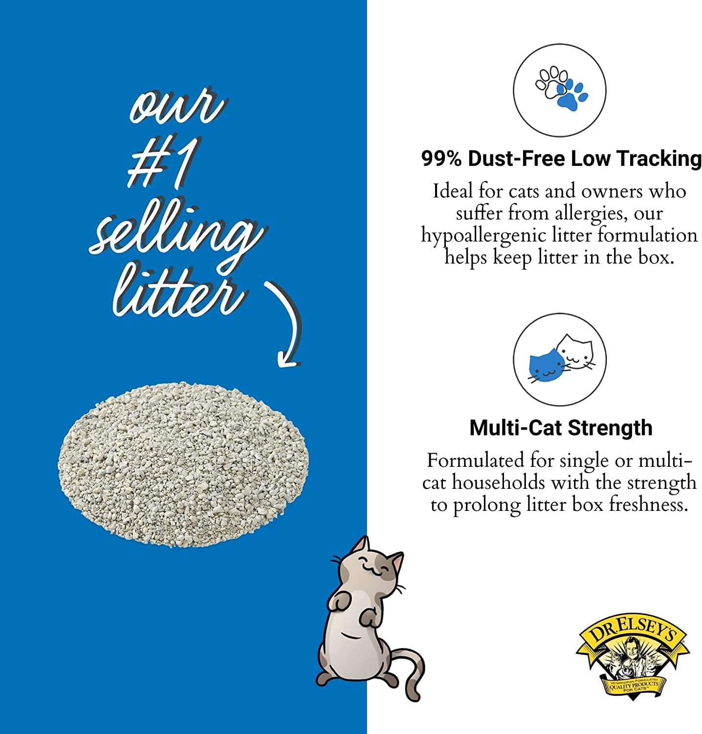 Ultra Unscented Clumping Clay Cat Litter 40 Lb. Bag