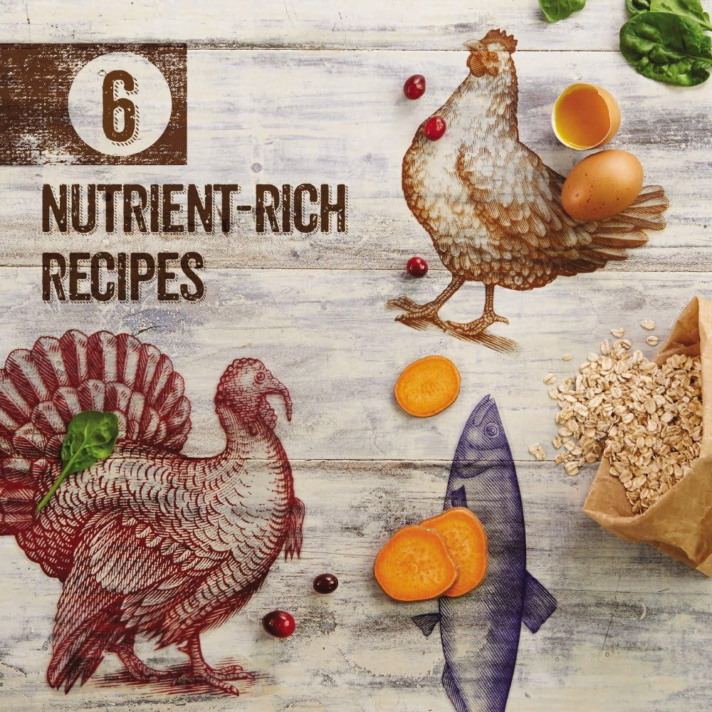 Grain Free White Meat Chicken and Egg Recipe Natural Cat Food High Protein Cat Food Dry Formula - 5 Lb. Bag