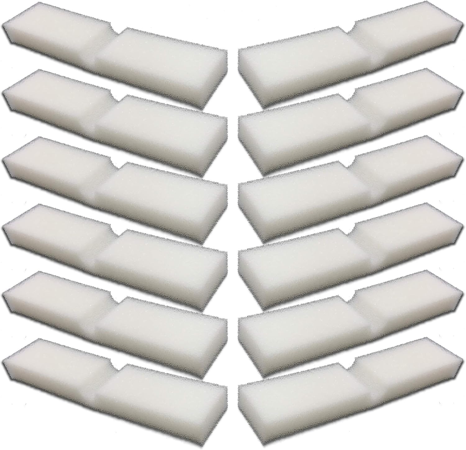 12 Pack of Foam Filter Pads for Fluval FX4 / FX5 / FX6