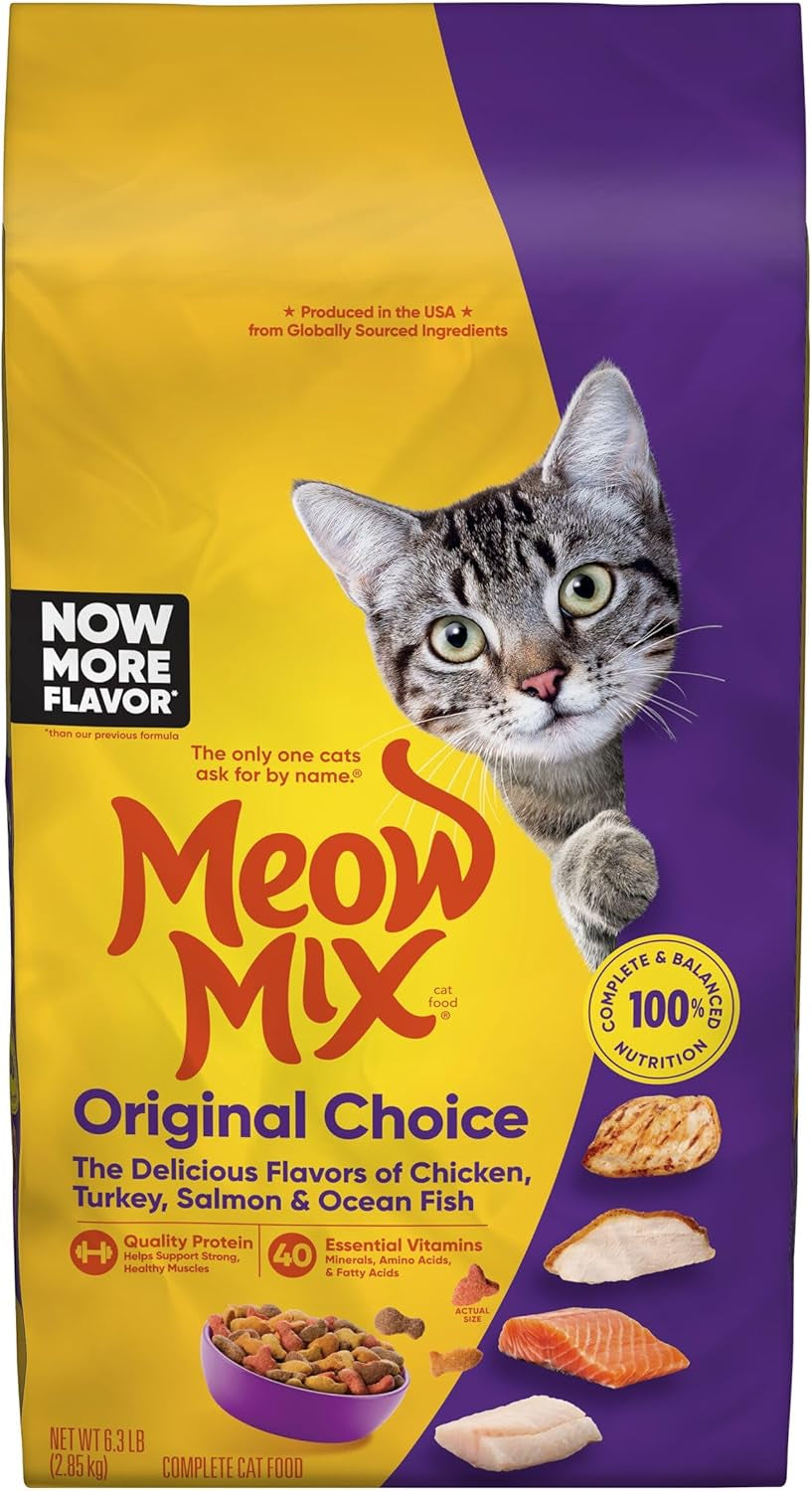 Original Choice Dry Cat Food, 6.3 Pound Bag