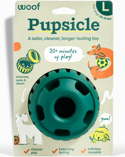Pupsicle - Long-Lasting Interactive Dog Toy to Keep Your Pup Busy and Distracted - Safe for Dogs - Low-Mess Design - Dog Toys for Medium and Large Dogs 25-75 Lbs
